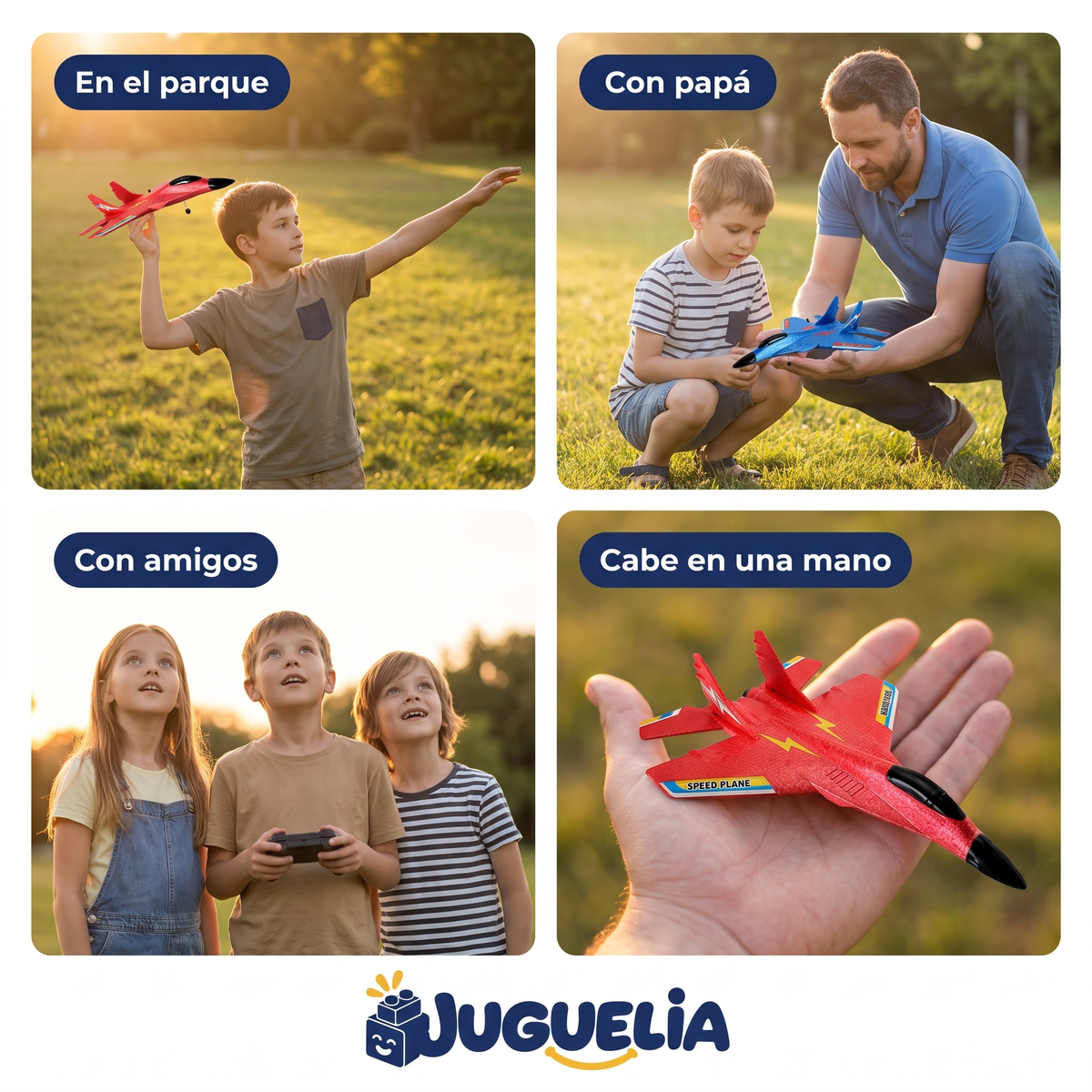 Avion teledirigido - donde y con quien, cabe en una mano