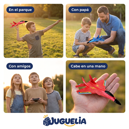 Avion teledirigido - donde y con quien, cabe en una mano