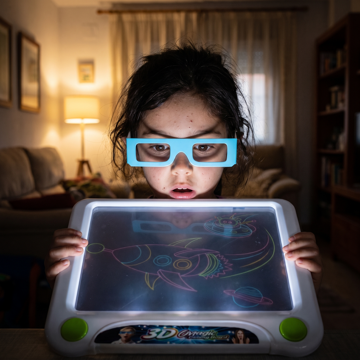 Pizarra mágica 3D — Con las gafas 3D incluidas