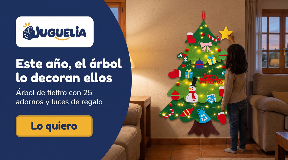 Este año, el árbol lo decoran ellos